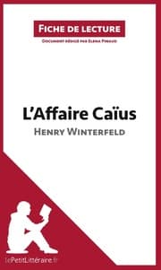 Cover von L'Affaire Caïus d'Henry Winterfeld