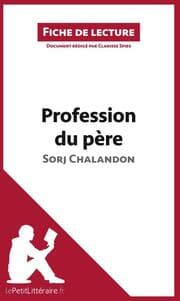 Cover von Profession du père de Sorj Chalandon (Fiche de lecture)