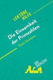 Cover von Die Einsamkeit der Primzahlen von Paolo Giordano (Lektürehilfe)