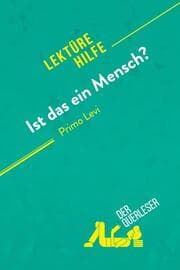 Cover von Ist das ein Mensch? von Primo Levi (Lektürehilfe)