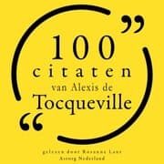 Cover von 100 citaten van Alexis de Tocqueville