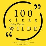 Cover von 100 citat från Oscar Wilde