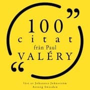 Cover von 100 citat från Paul Valery