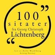 Cover von 100 sitater fra Georg-Christoph Lichtenberg