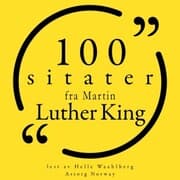 Cover von 100 sitater fra Martin Luther King