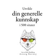 Cover von Utvikle din generelle kunnskap i 500 sitater
