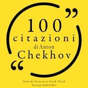 Cover von 100 citazioni di Anton Cechov