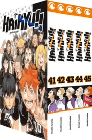 Cover von Haikyu!! Sammelbox 5 - Band 41-45 im Schuber