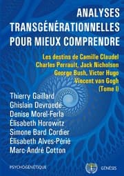Cover von Analyses transgénérationnelles pour mieux comprendre