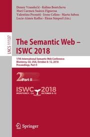 Cover von The Semantic Web - ISWC 2018