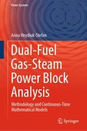Cover von Dual-Fuel Gas-Steam Power Block Analysis