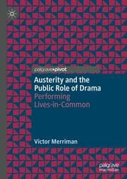 Cover von Austerity and the Public Role of Drama
