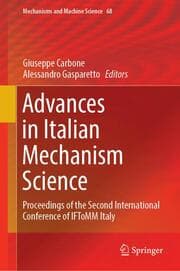 Cover von Advances in Italian Mechanism Science