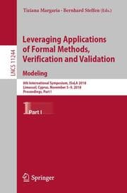 Cover von Leveraging Applications of Formal Methods, Verification and Validation. Modeling