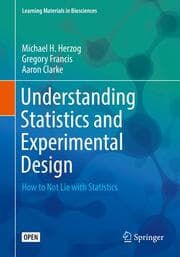 Cover von Understanding Statistics and Experimental Design