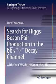 Cover von Search for Higgs Boson Pair Production in the bb + - Decay Channel