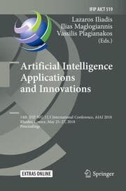 Cover von Artificial Intelligence Applications and Innovations