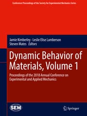 Cover von Dynamic Behavior of Materials, Volume 1