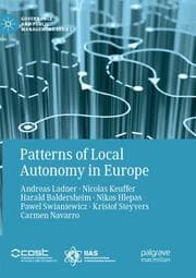 Cover von Patterns of Local Autonomy in Europe