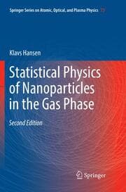Cover von Statistical Physics of Nanoparticles in the Gas Phase