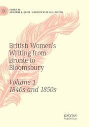 Cover von British Women's Writing from Brontë to Bloomsbury, Volume 1