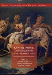 Cover von Knowing Demons, Knowing Spirits in the Early Modern Period