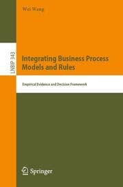 Cover von Integrating Business Process Models and Rules