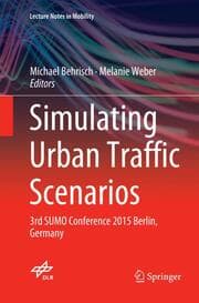 Cover von Simulating Urban Traffic Scenarios