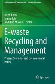 Cover von E-waste Recycling and Management