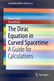 Cover von The Dirac Equation in Curved Spacetime