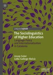 Cover von The Sociolinguistics of Higher Education