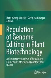 Cover von Regulation of Genome Editing in Plant Biotechnology