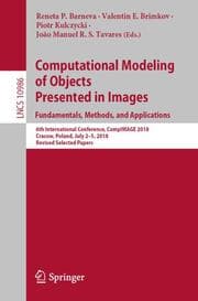 Cover von Computational Modeling of Objects Presented in Images. Fundamentals, Methods, and Applications