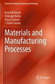 Cover von Materials and Manufacturing Processes