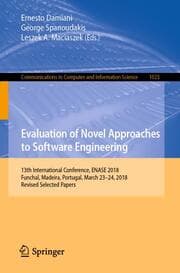 Cover von Evaluation of Novel Approaches to Software Engineering