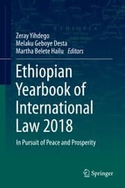 Cover von Ethiopian Yearbook of International Law 2018