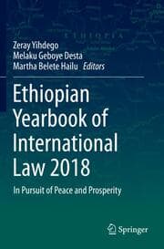 Cover von Ethiopian Yearbook of International Law 2018