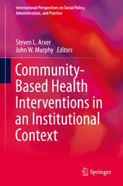 Cover von Community-Based Health Interventions in an Institutional Context