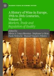 Cover von A History of Wine in Europe, 19th to 20th Centuries, Volume II