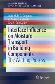 Cover von Interface Influence on Moisture Transport in Building Components