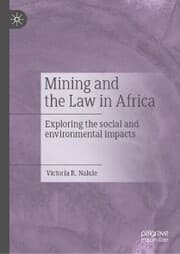 Cover von Mining and the Law in Africa