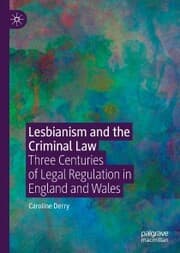 Cover von Lesbianism and the Criminal Law