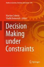 Cover von Decision Making under Constraints