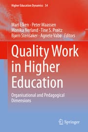 Cover von Quality Work in Higher Education