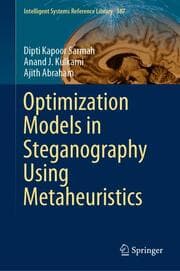 Cover von Optimization Models in Steganography Using Metaheuristics