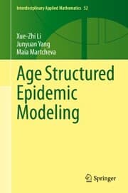 Cover von Age Structured Epidemic Modeling