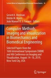 Cover von Computer Methods, Imaging and Visualization in Biomechanics and Biomedical Engineering