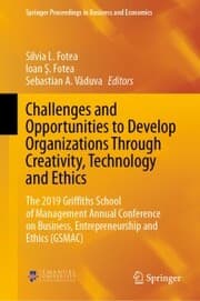 Cover von Challenges and Opportunities to Develop Organizations Through Creativity, Technology and Ethics