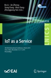 Cover von IoT as a Service