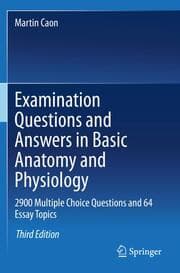 Cover von Examination Questions and Answers in Basic Anatomy and Physiology